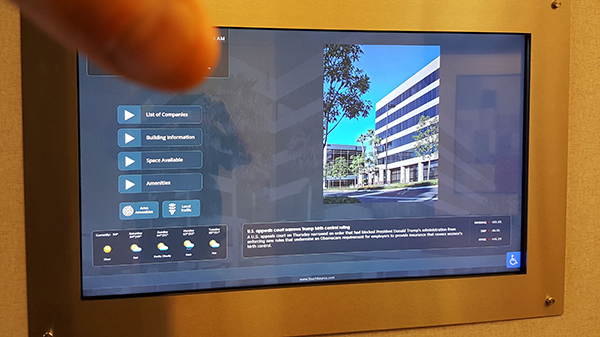 Digital Menu and Touchscreen Navigation